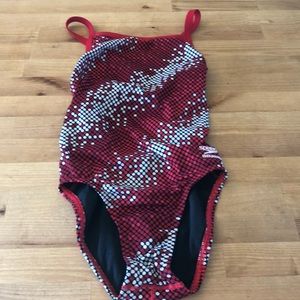 Girls Speedo Swimsuit.
